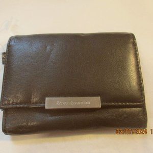 ENZO ANGIOLINI VALENTINO LEATHER DEEP BROWN VINTAGE NEW CONDITION